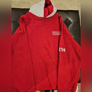 Bergdorf Goodman Kith red hoodie